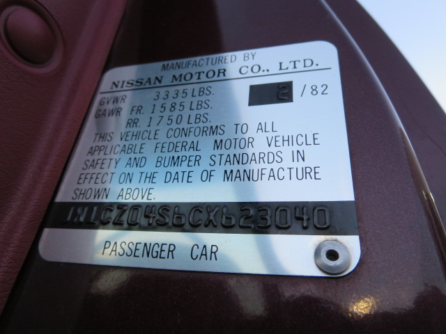 1982年　280ZX　turbo