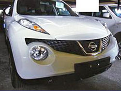 JUKE（ジューク）欧州仕様　ナンバーブラケット