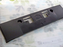 JUKE（ジューク）フロントナンバーブラケット