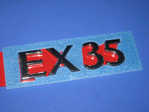 Infiniti　EX35/37　リアー・エンブレム