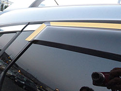 Infiniti　EX35/37　サイドウインドーバイザー