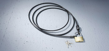 Z12 CUBE（キューブ） 北米日産純正品　盗難防止ケーブル