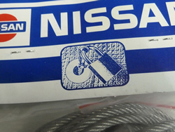 Z12 CUBE（キューブ） 北米日産純正品　盗難防止ケーブル